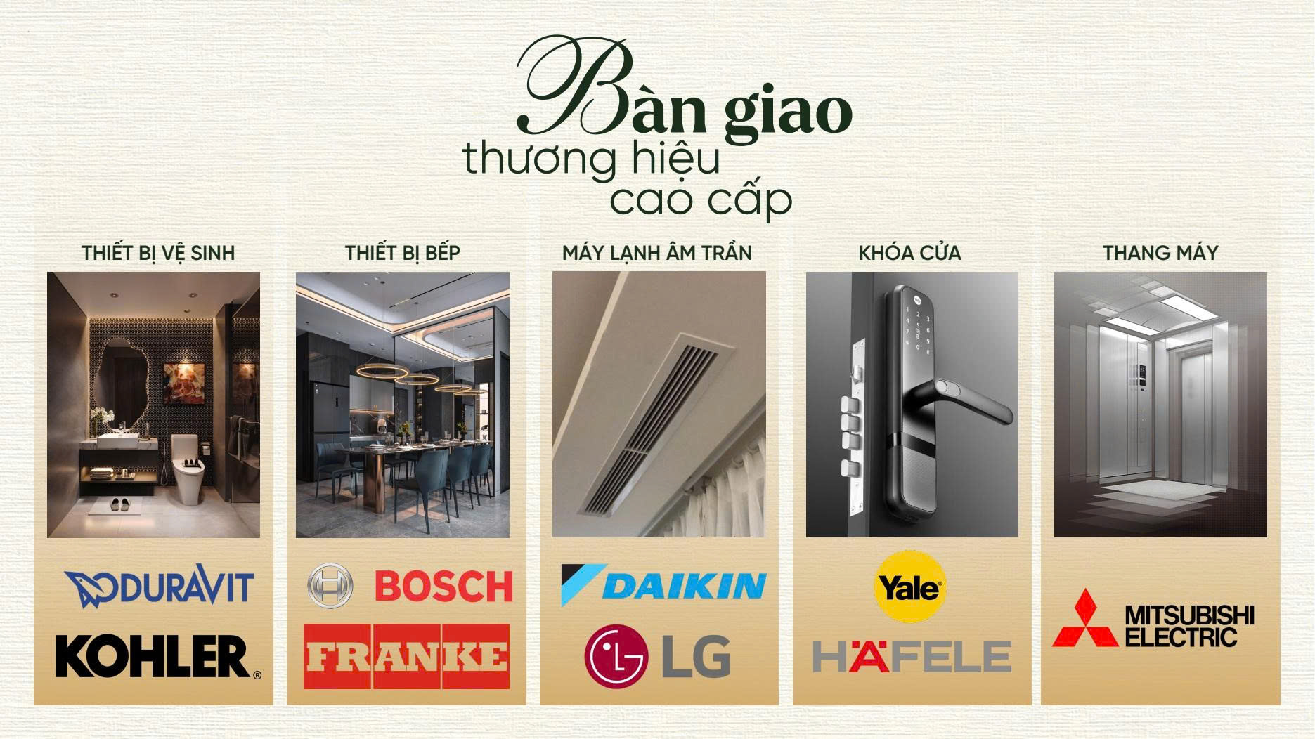 Vật liệu bàn giao - AT Saigon Riverside