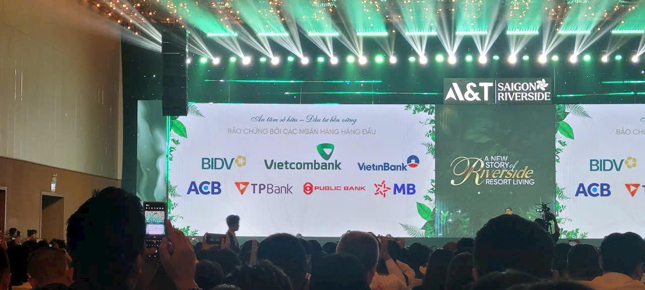 Ngân hàng cho vay dự án AT Saigon Riverside